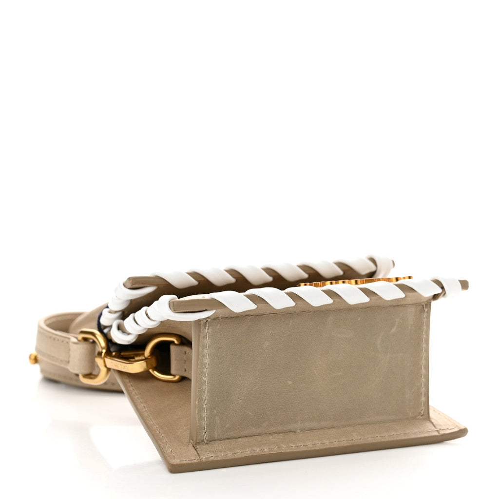 Calfskin Le Chiquito Whipstitch Beige