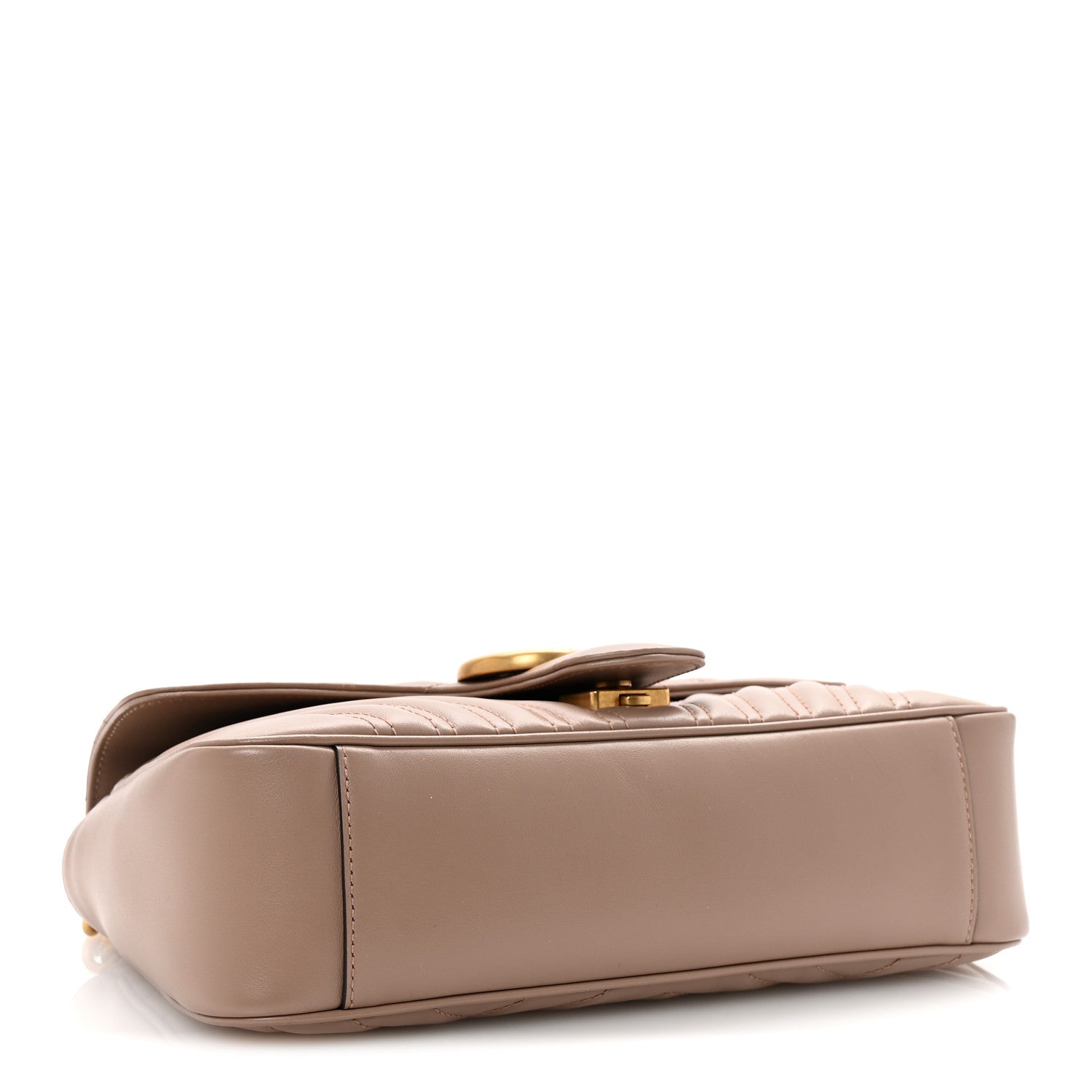 Calfskin Matelasse Small GG Marmont Shoulder Bag Porcelain Rose