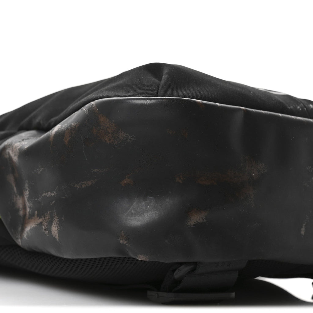 Nylon Sports Backpack Black