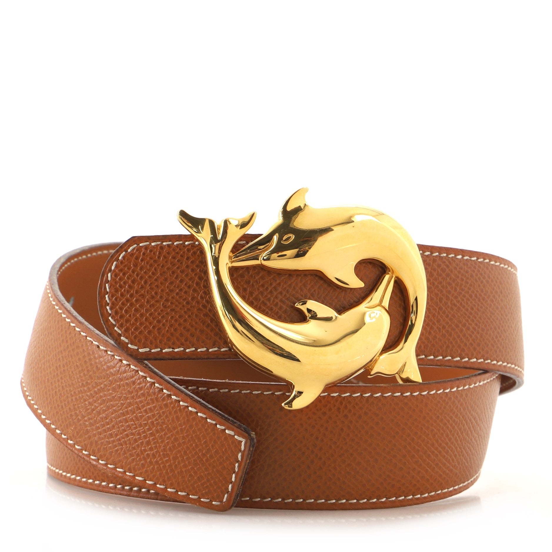 Dolphin Belt Leather Medium 65