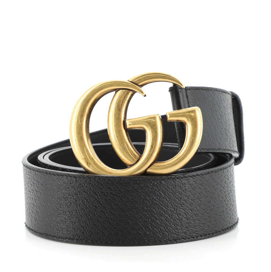 GG Marmont Belt Leather Wide 90