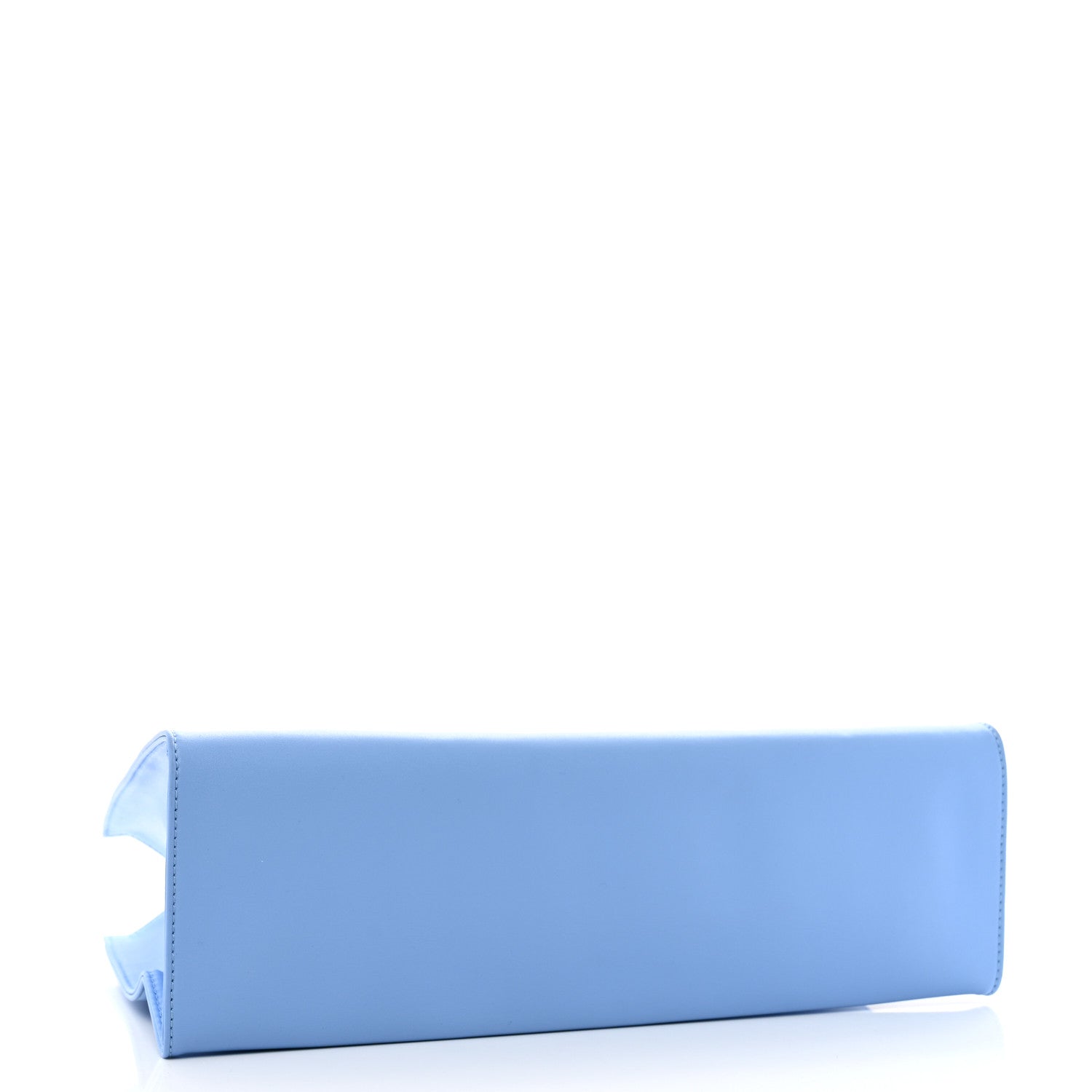 Vegan Leather Medium Shopping Bag Cerulean