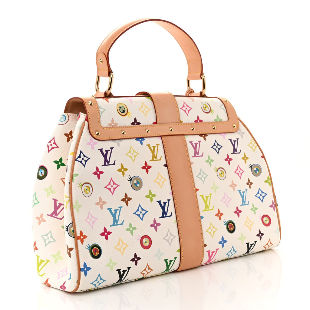 Monogram Multicolor Murakami Eye Love You White