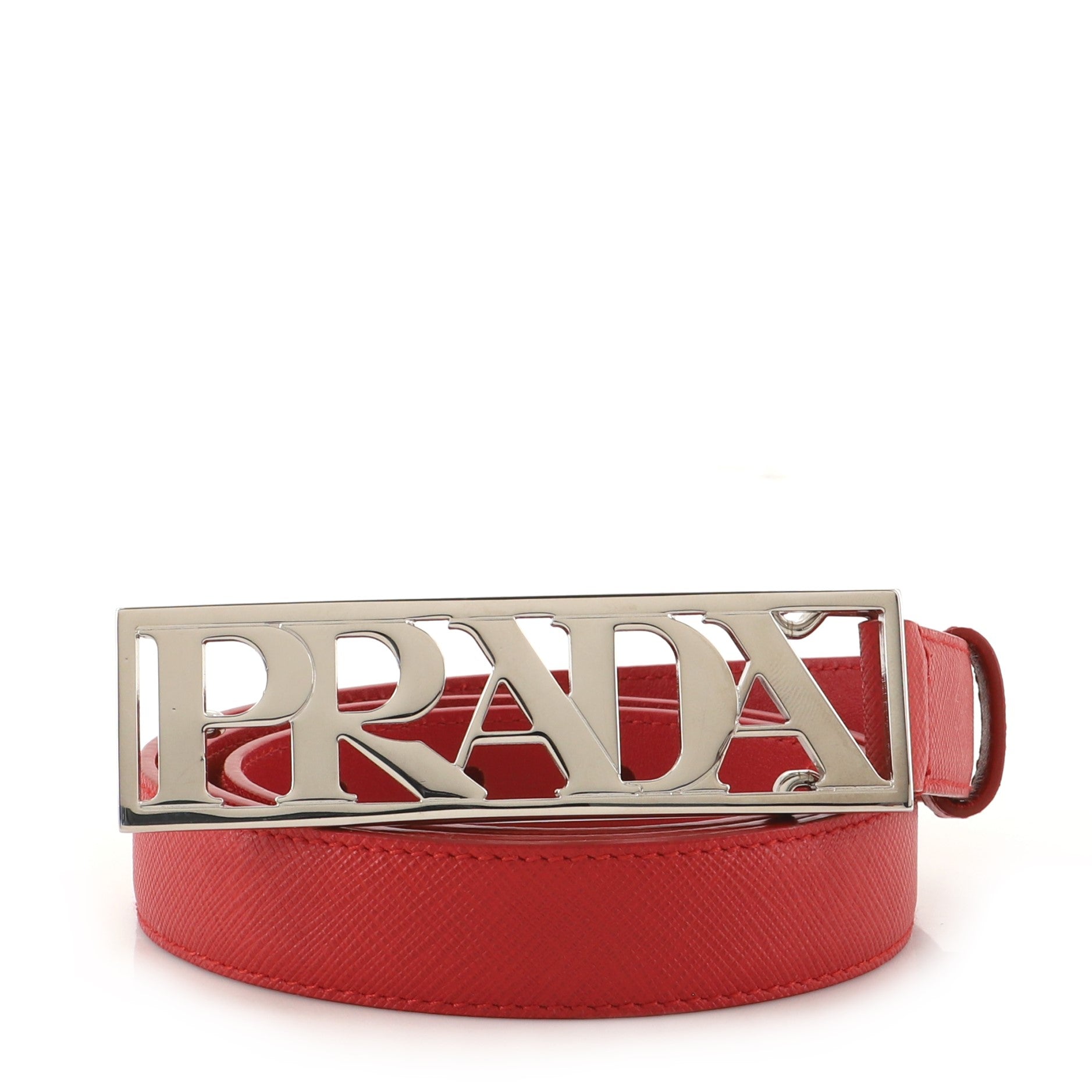 Logo Belt Leather Thin 95