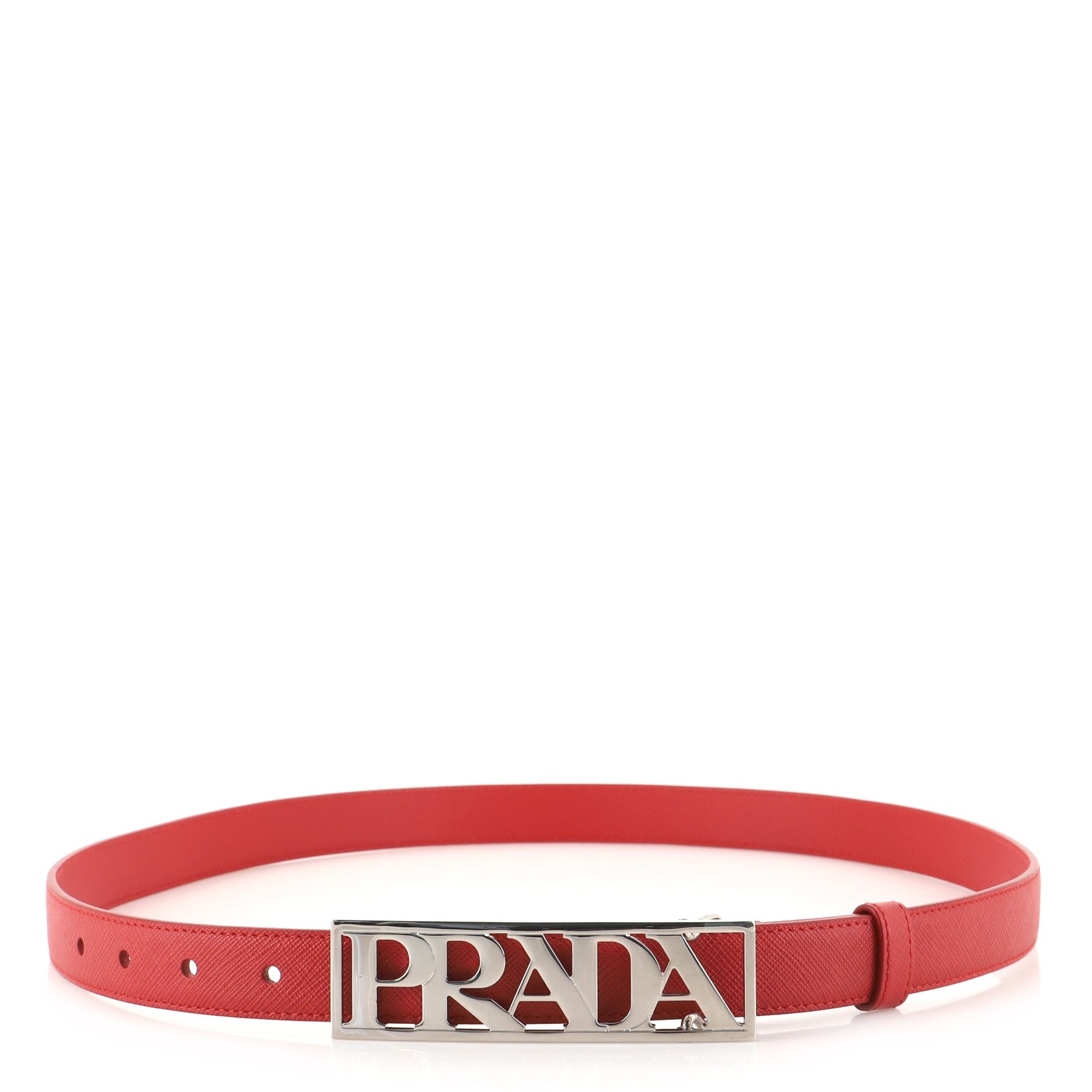 Logo Belt Leather Thin 95