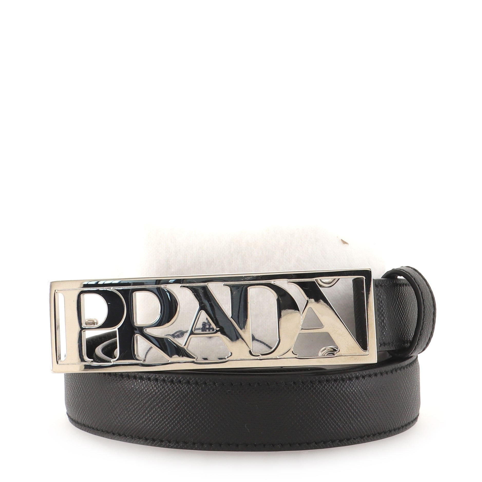 Logo Belt Leather Thin 95