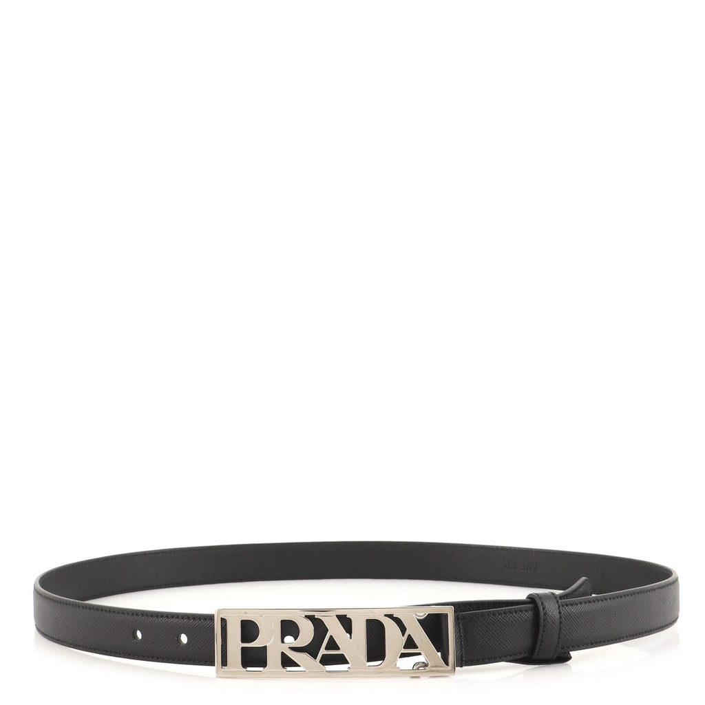 Logo Belt Leather Thin 95