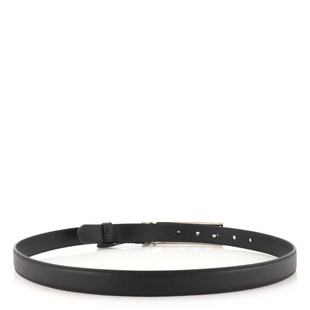 Logo Belt Leather Thin 95