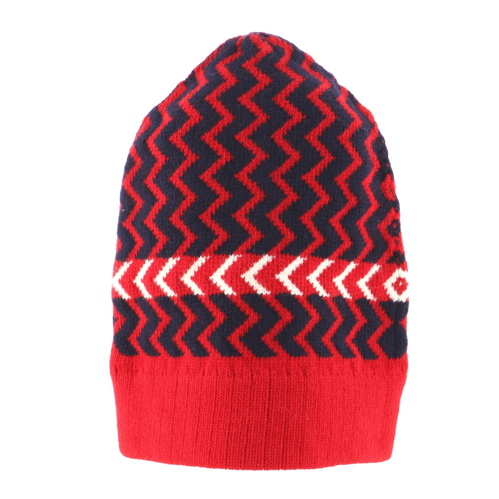 Zaggede Beanie Wool Medium