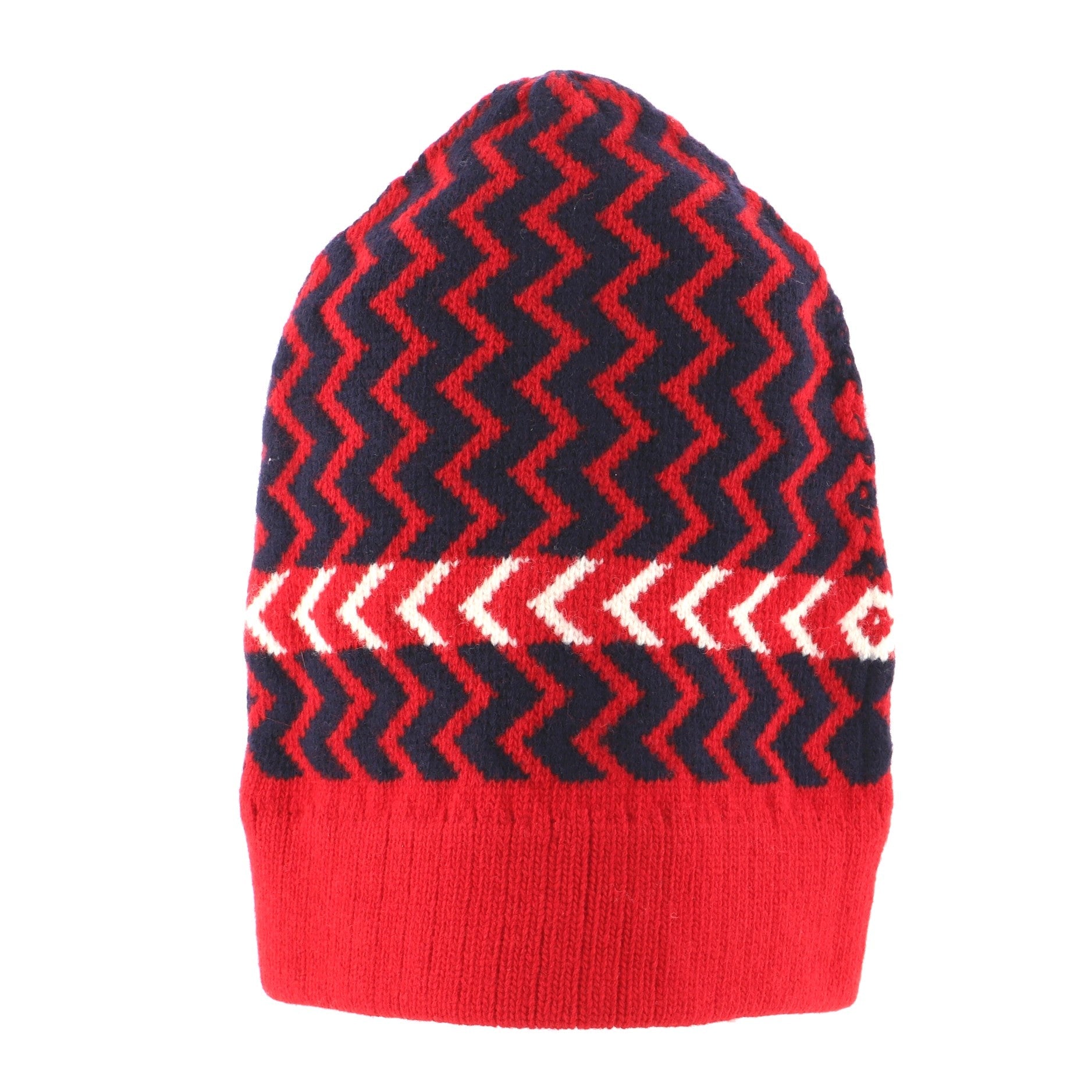 Zaggede Beanie Wool Medium