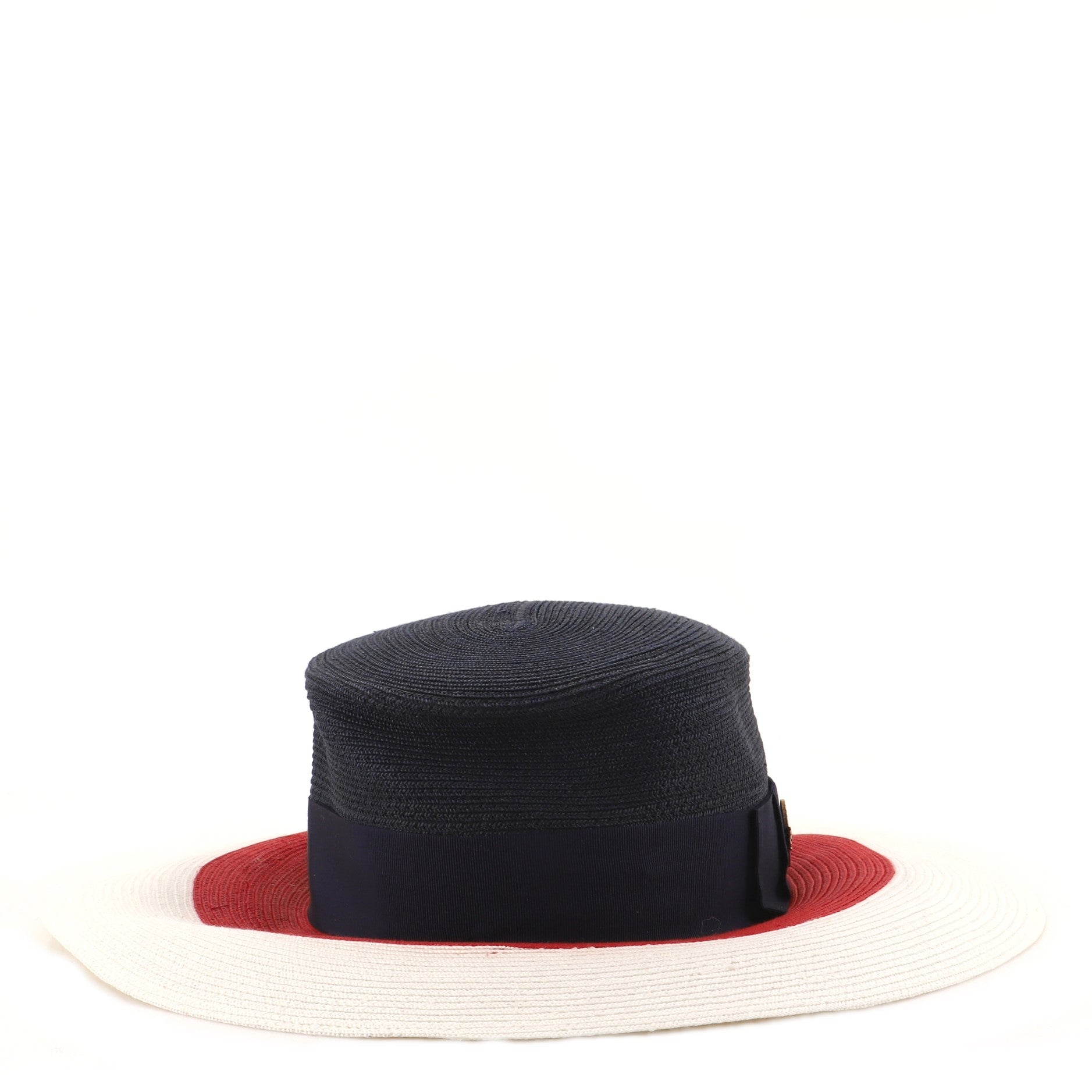 Papier Wide Brim Hat Straw Medium