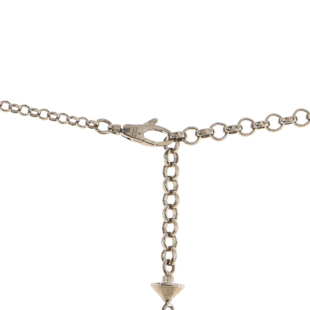 Bosco & Orso Pendant Necklace Sterling Silver and Enamel