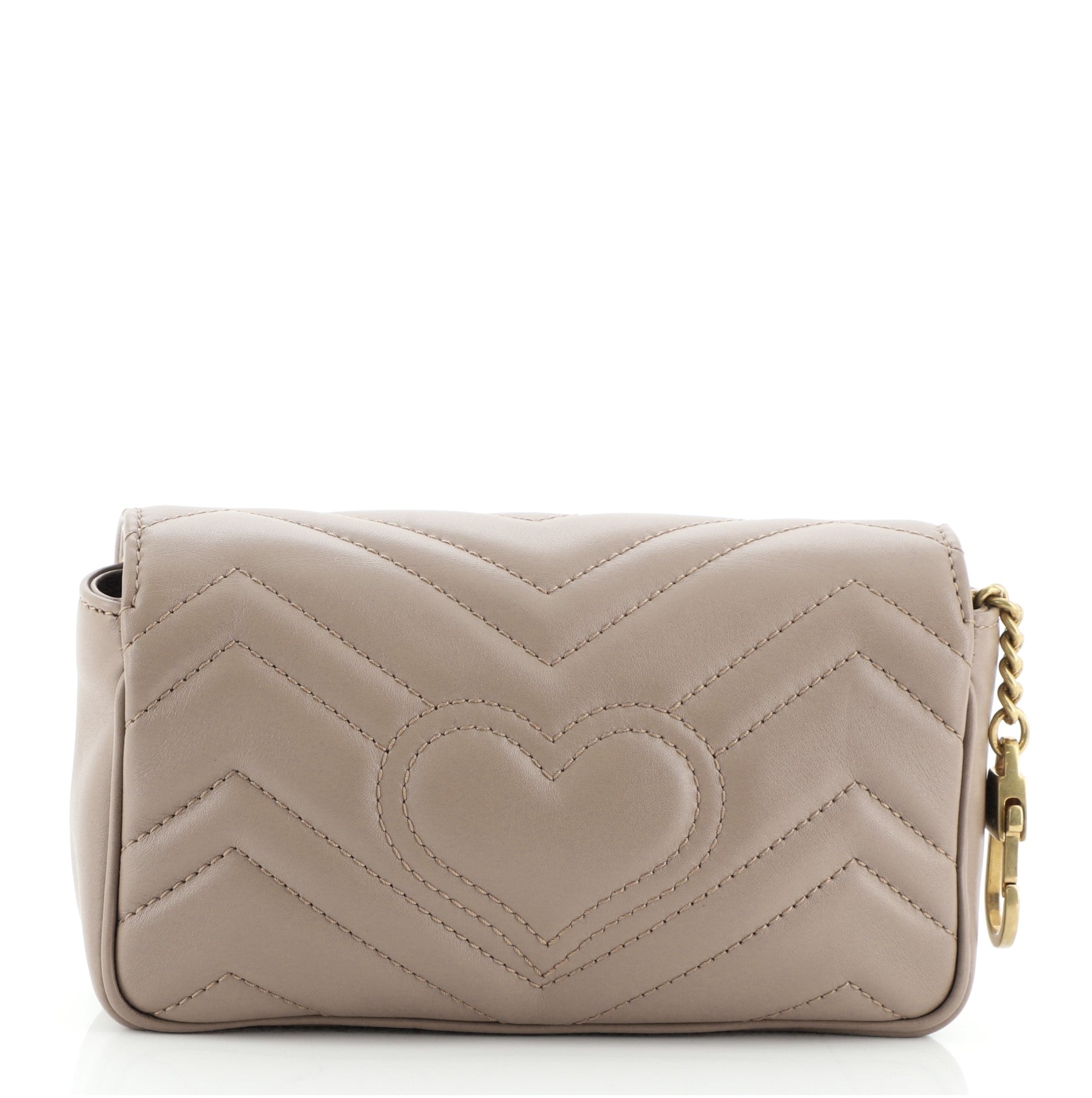 GG Marmont Flap Bag Matelasse Leather Super Mini