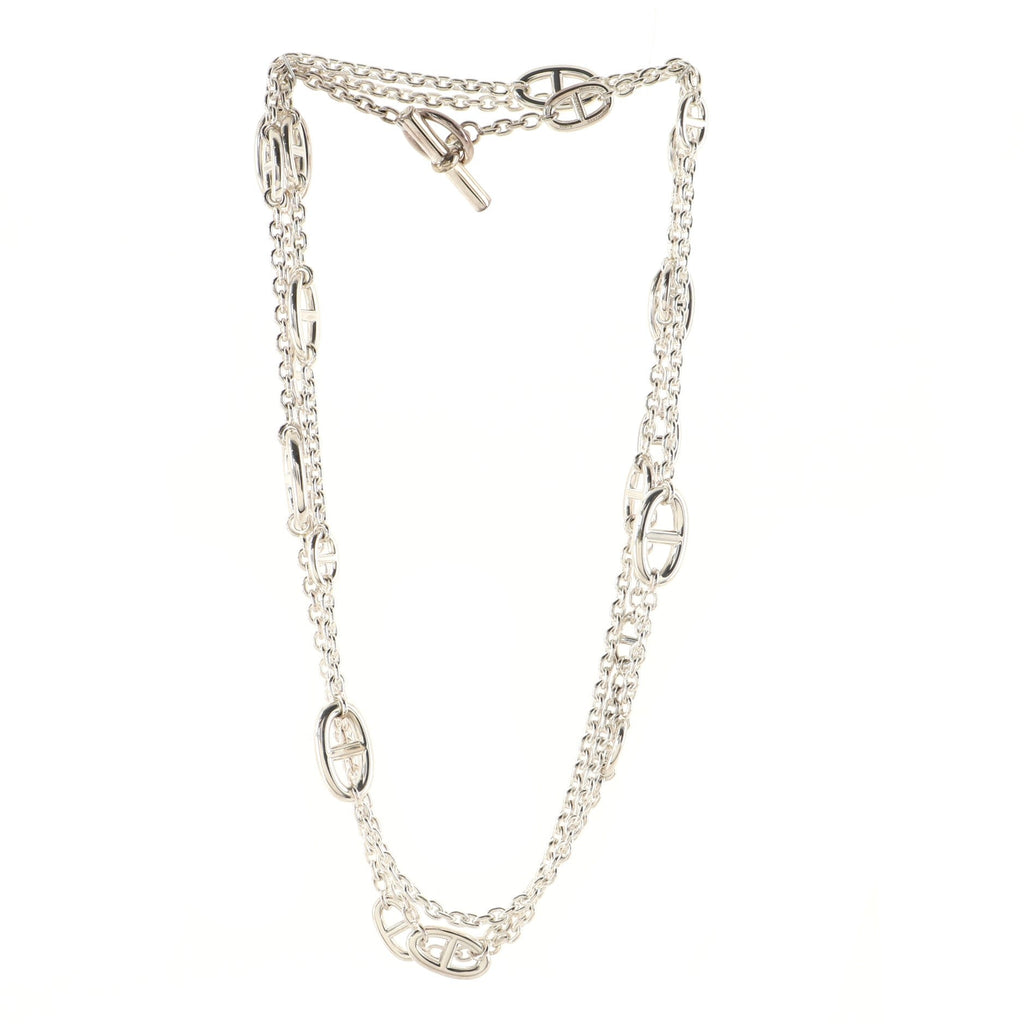 Farandole Long Necklace Sterling Silver 160