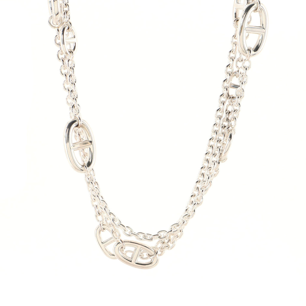Farandole Long Necklace Sterling Silver 160
