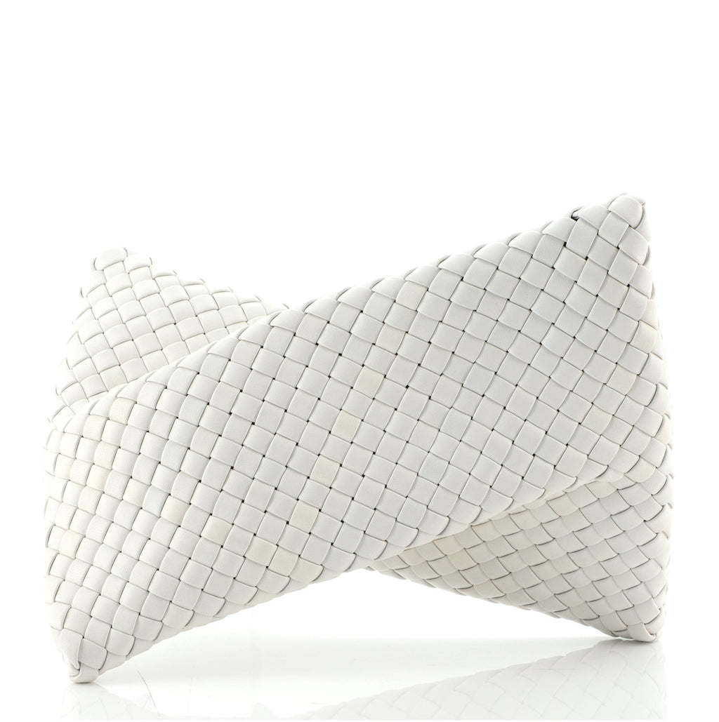 Crisscross Clutch Intrecciato Nappa