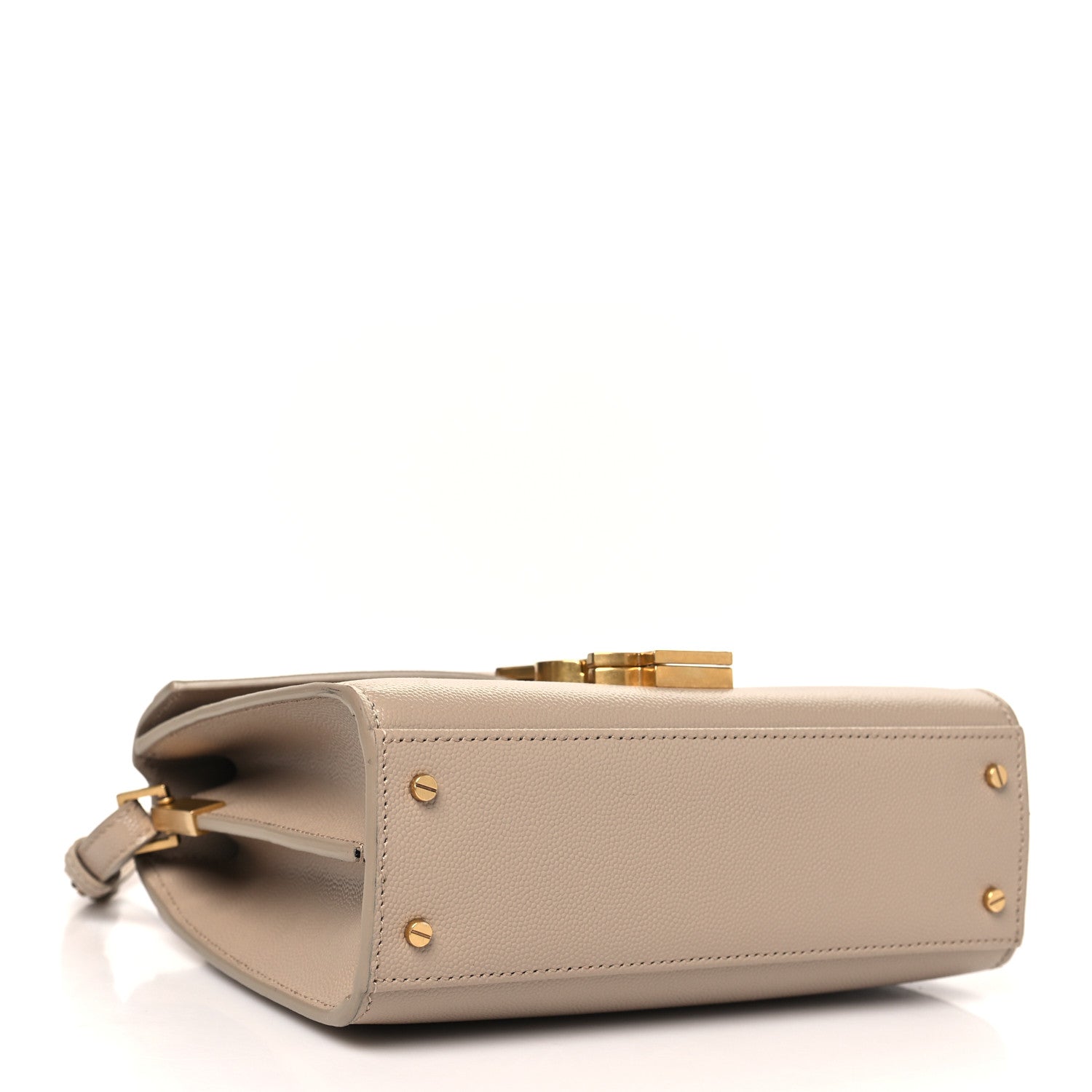 Grain de Poudre Mini Classic Monogram Cassandra Top Handle Beige