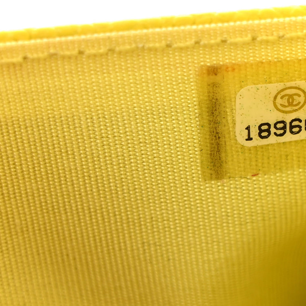 Caviar Timeless CC Wallet on Chain WOC Yellow