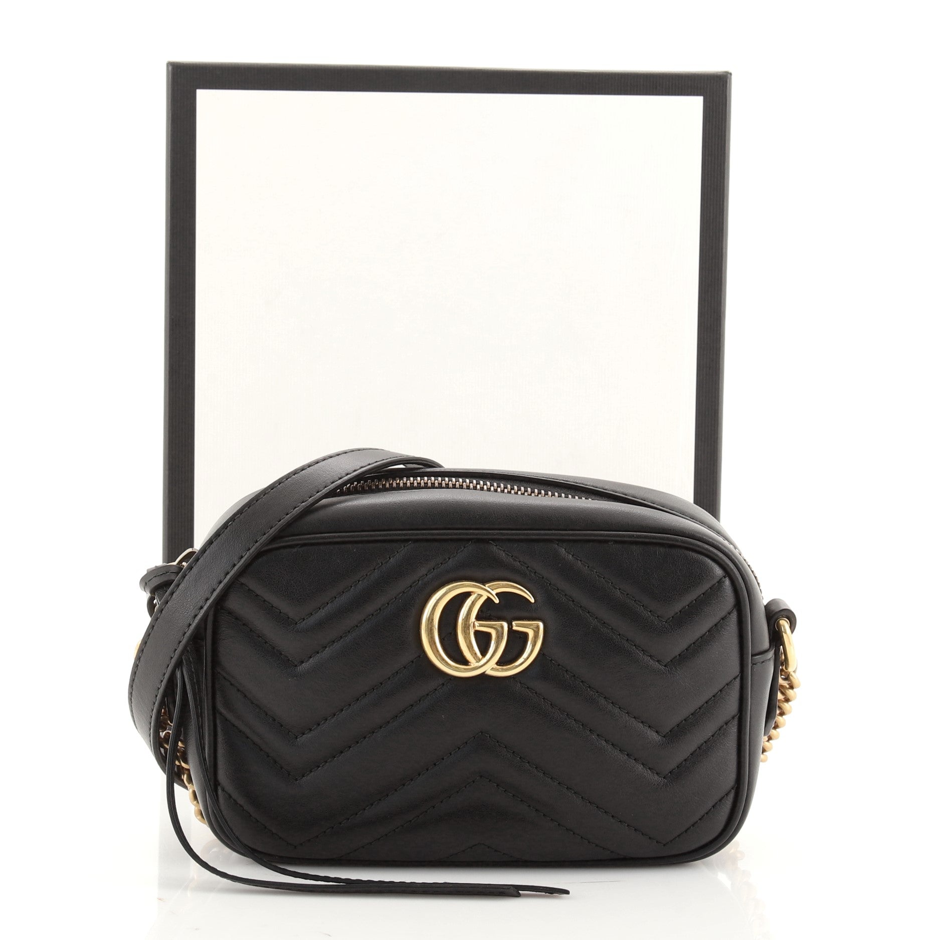 GG Marmont Shoulder Bag Matelasse Leather Mini