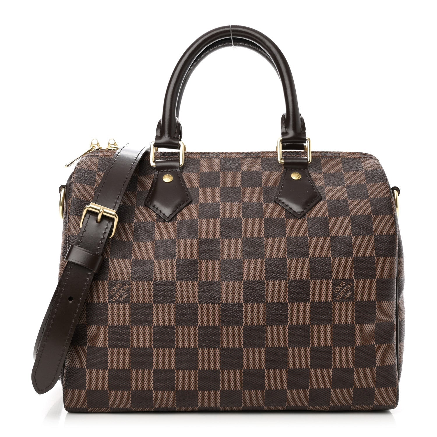 Damier Ebene Speedy Bandouliere 25