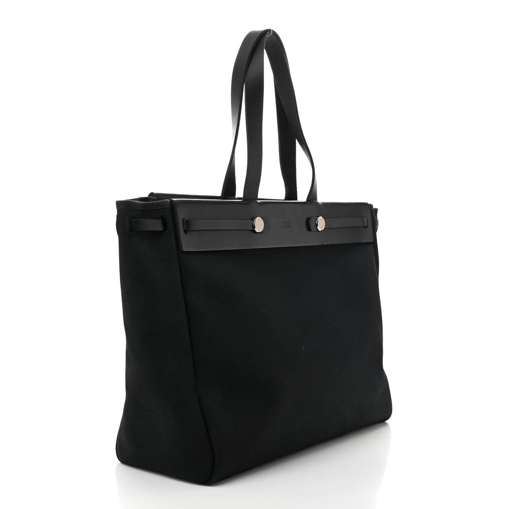 Toile Vache Hunter Herbag Cabas MM Black