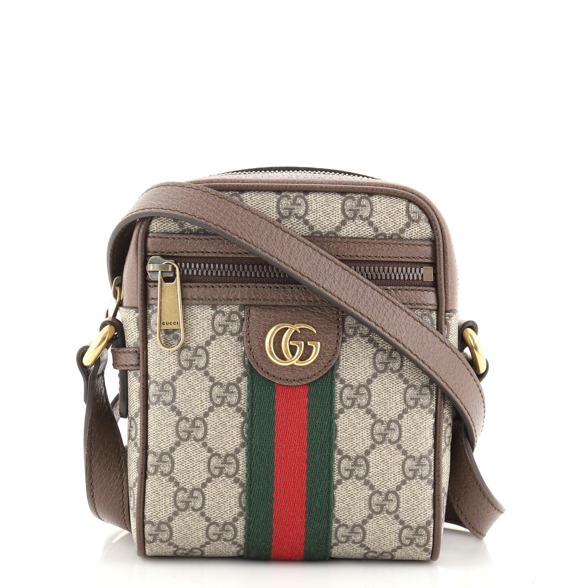 Ophidia Messenger Bag GG Coated Canvas Mini