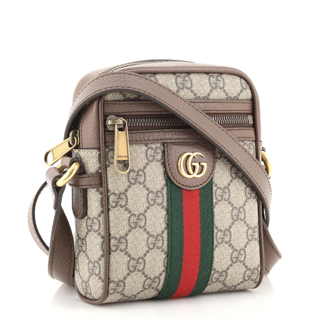 Ophidia Messenger Bag GG Coated Canvas Mini
