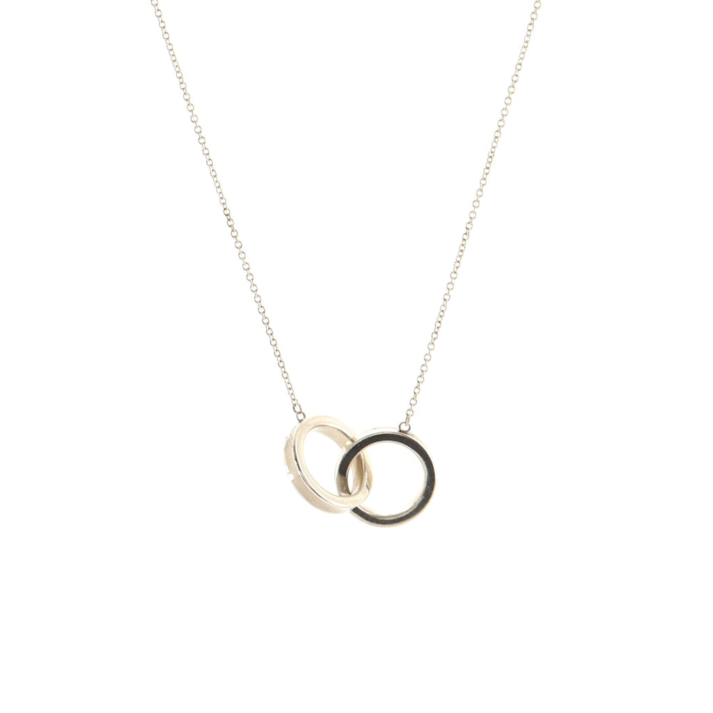 1837 Interlocking Circles Pendant Necklace Sterling Silver Small