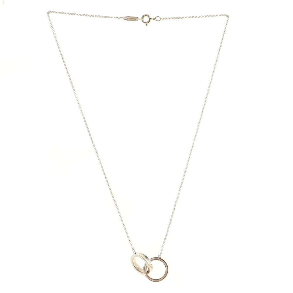 1837 Interlocking Circles Pendant Necklace Sterling Silver Small
