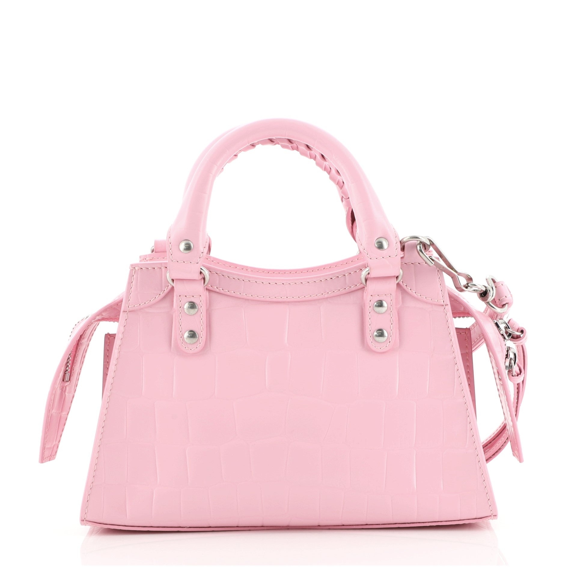 Neo Classic City Bag Crocodile Embossed Leather Mini