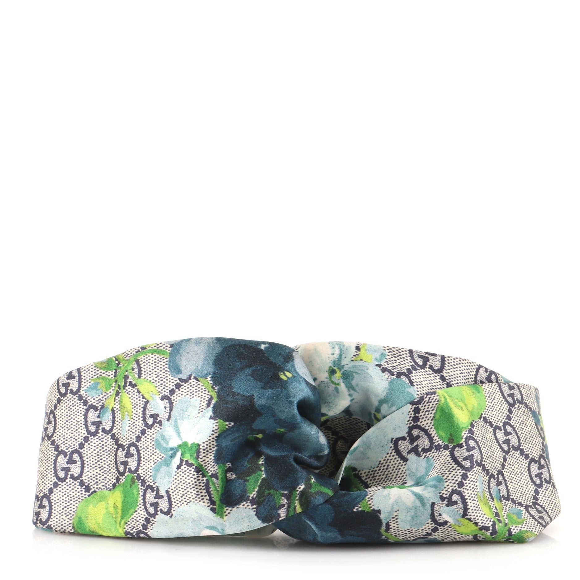Headband Blooms Print GG Silk XS