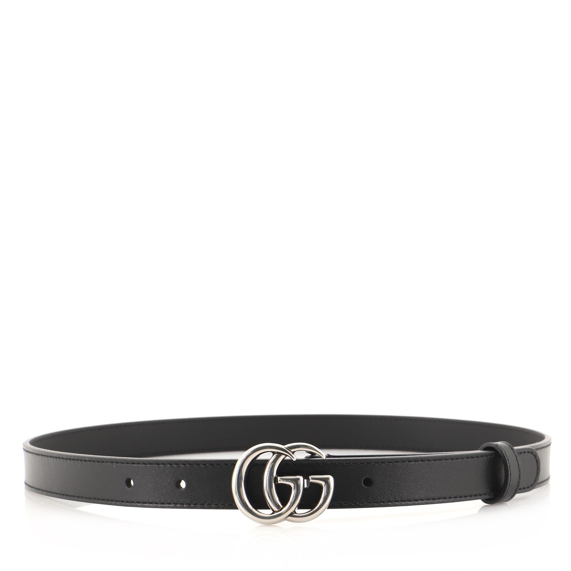GG Marmont Belt Leather Thin 75