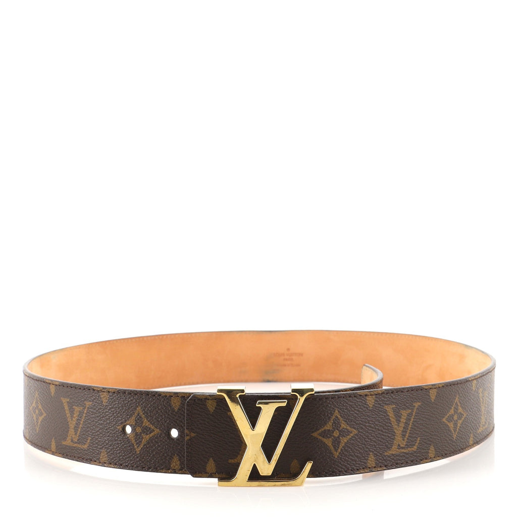 LV Initiales Belt Monogram Canvas Wide 90