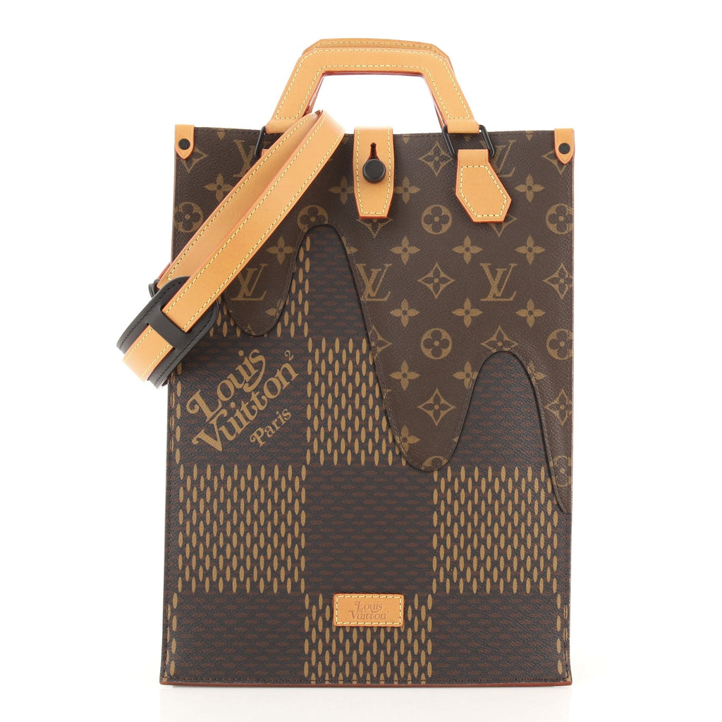 Nigo Tote Limited Edition Giant Damier and Monogram Canvas Mini