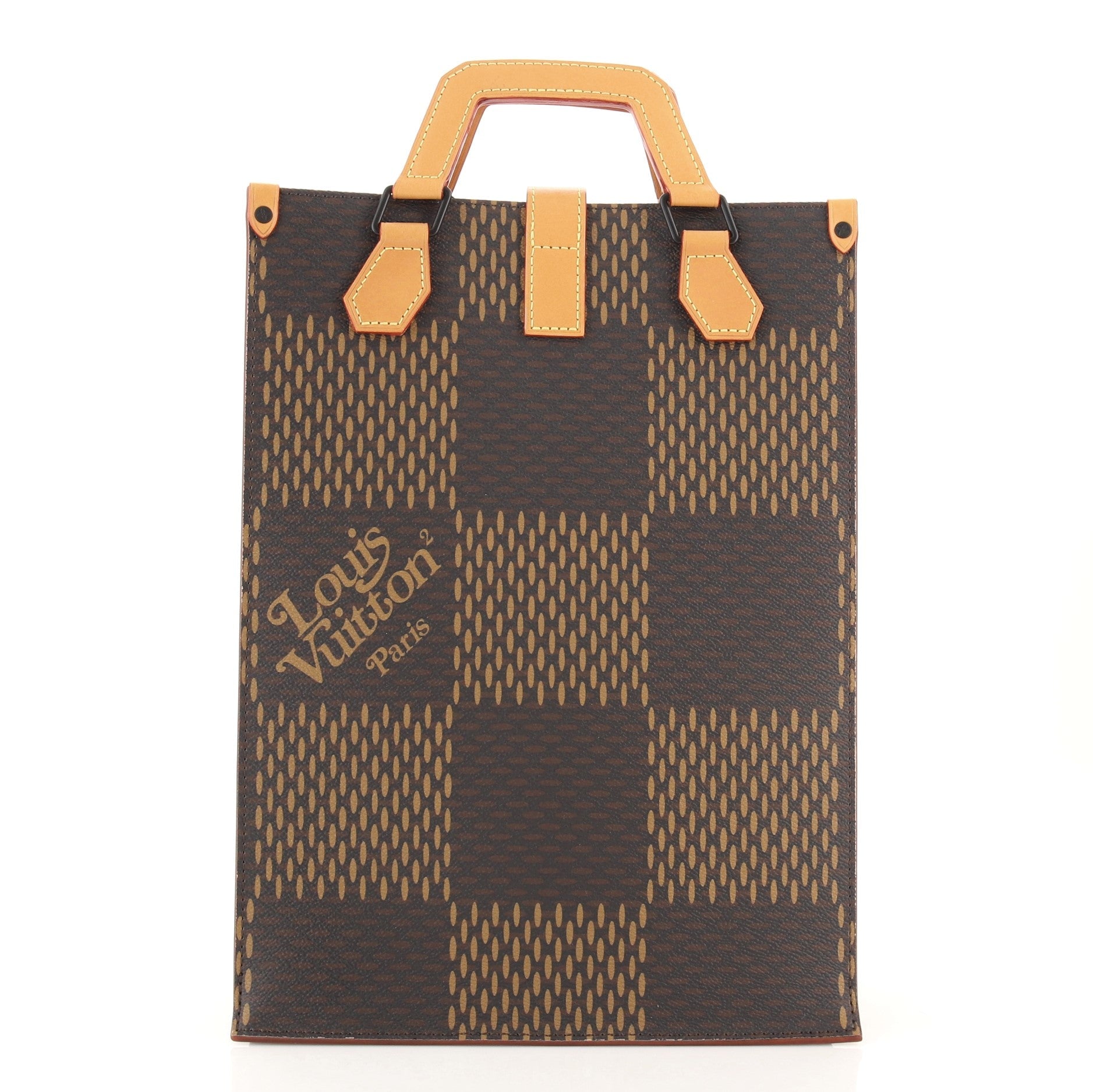 Nigo Tote Limited Edition Giant Damier and Monogram Canvas Mini