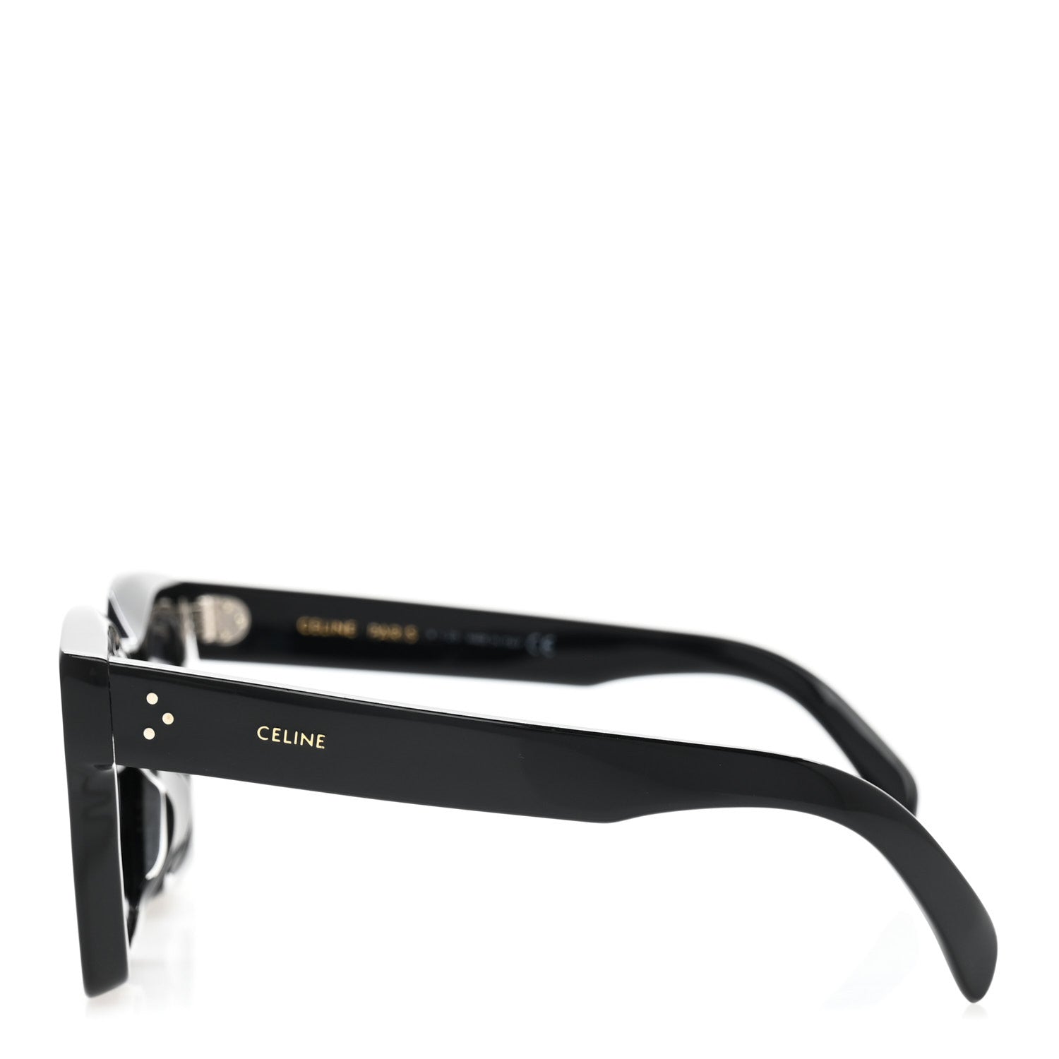 Acetate Square Sunglasses CL401301 Black