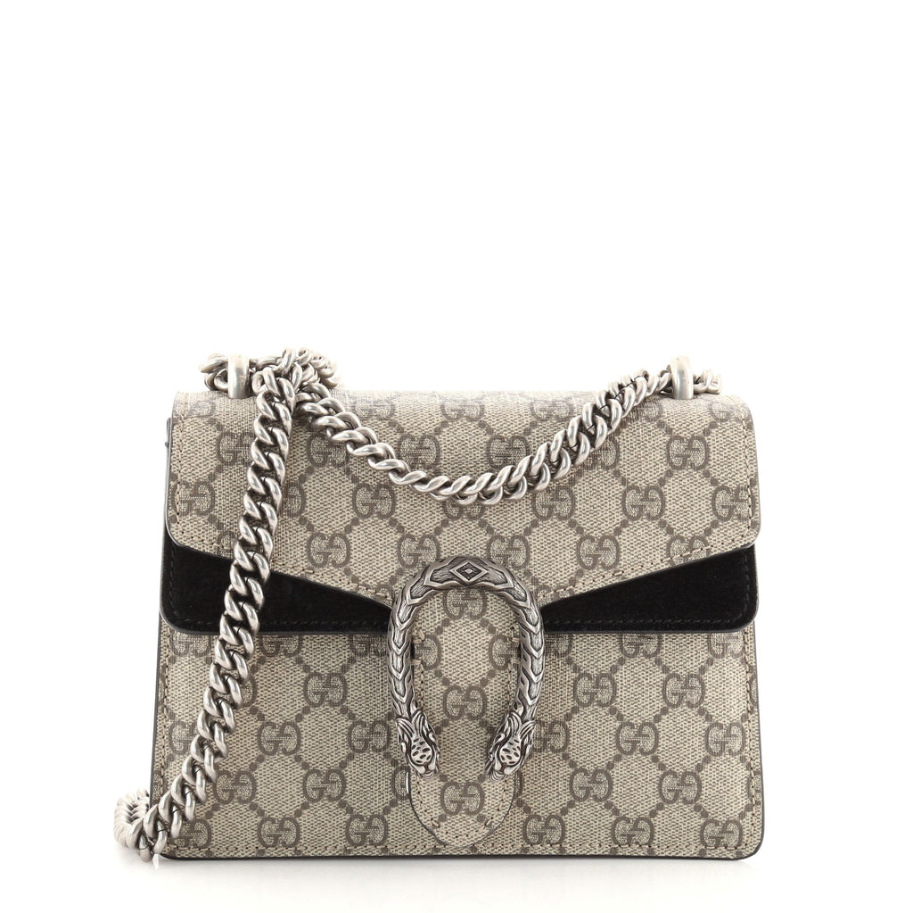 Dionysus Bag GG Coated Canvas Mini