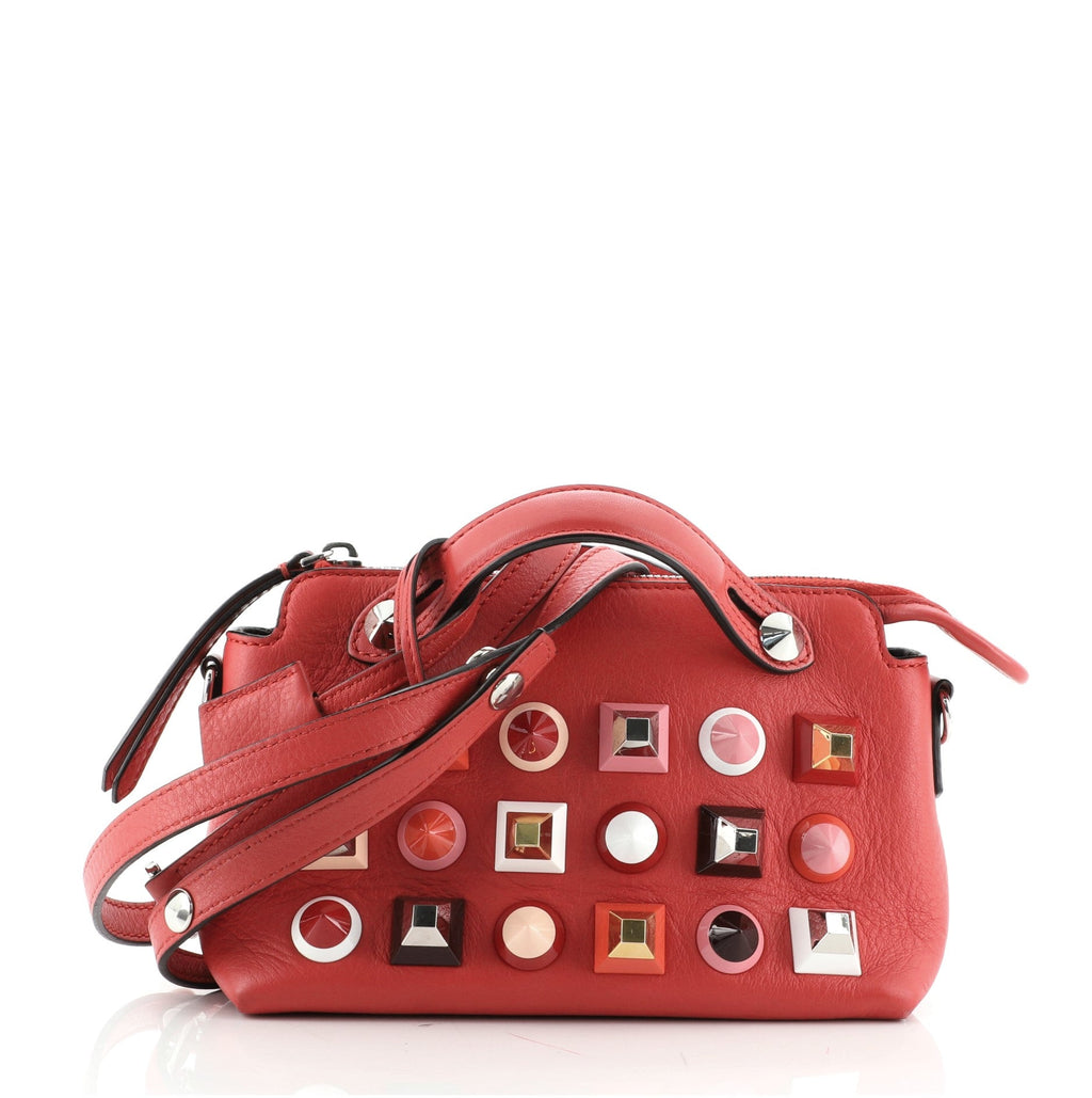 By The Way Satchel Studded Leather Mini