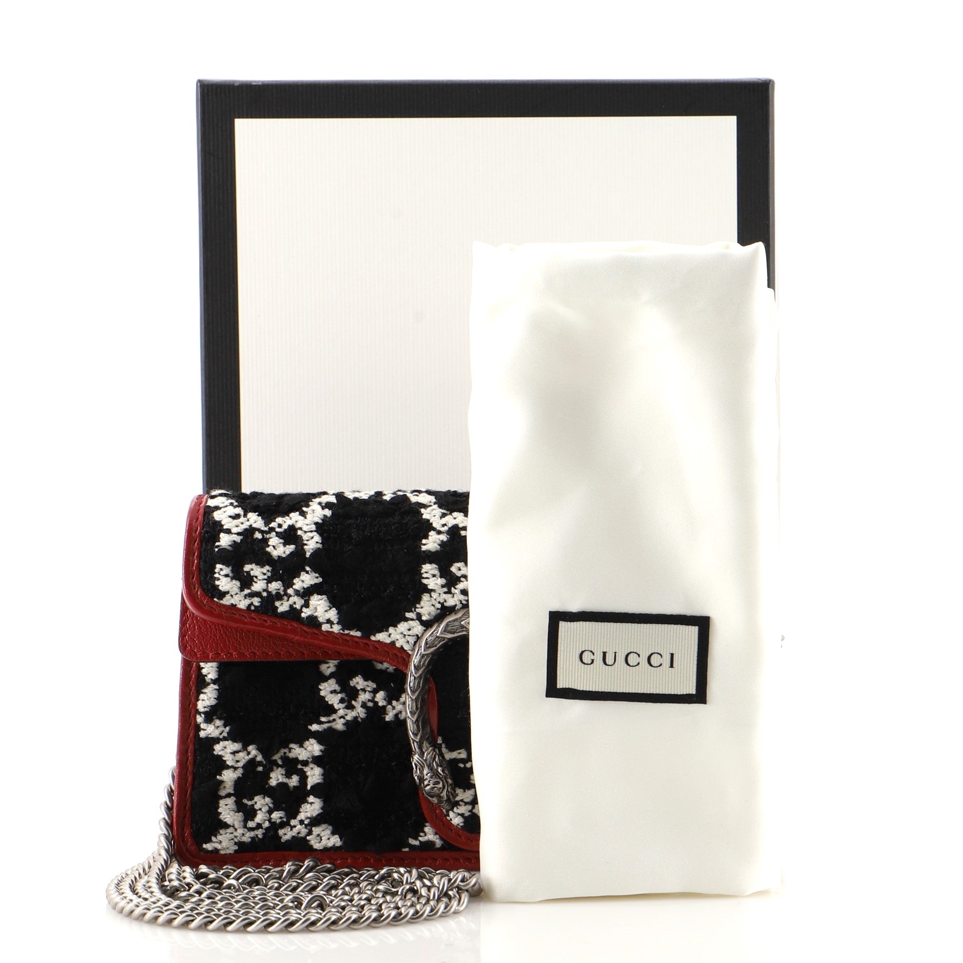 Dionysus Bag GG Tweed Super Mini