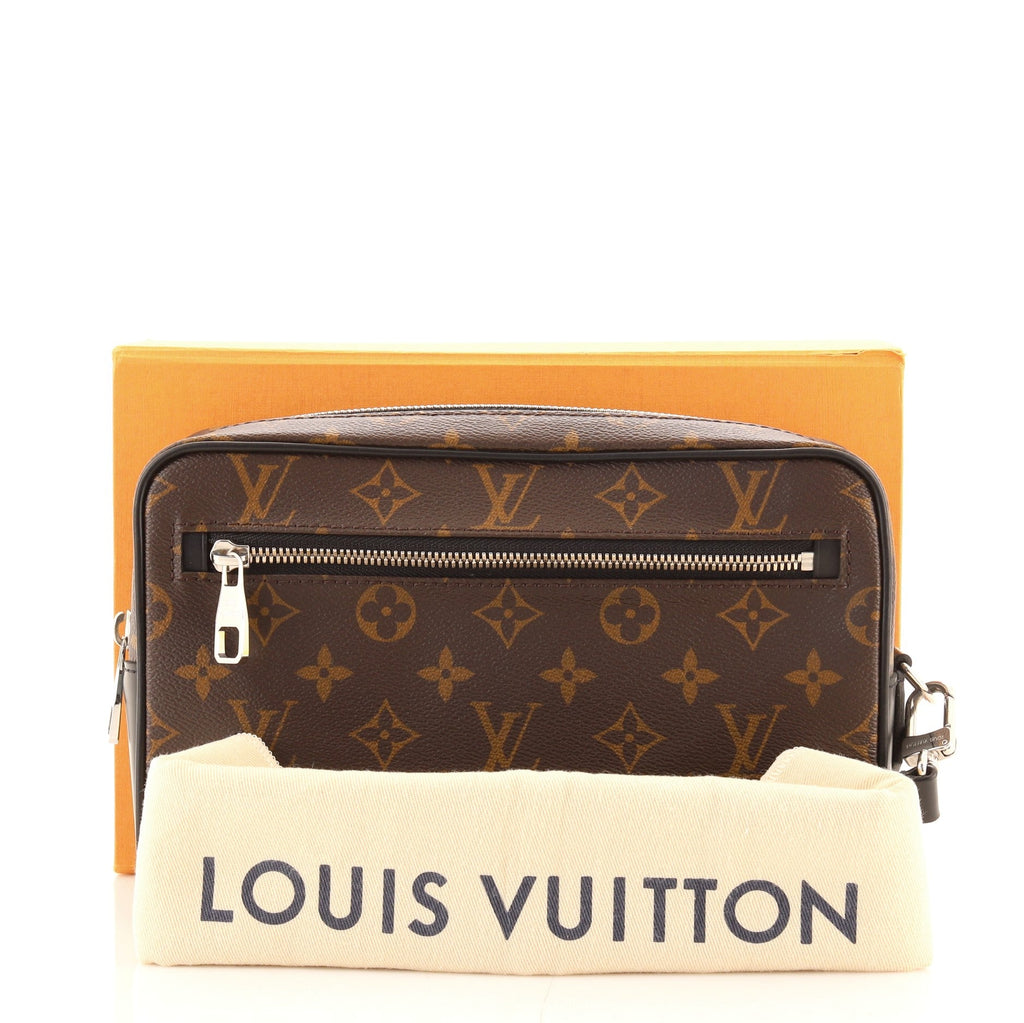 Kasai Clutch Macassar Monogram Canvas