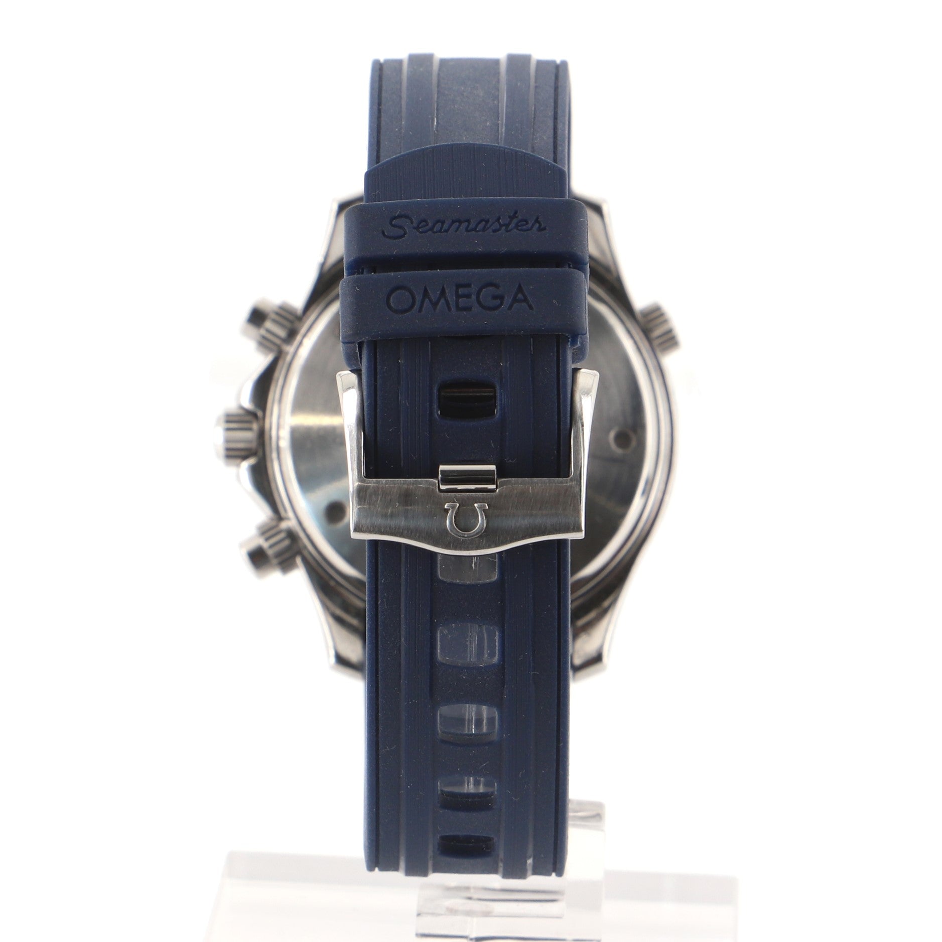 Seamaster Professional Diver 300M Co-Axial Master Chronometer Chronograph Automatic Watch Stainless Steel and Rubber 42