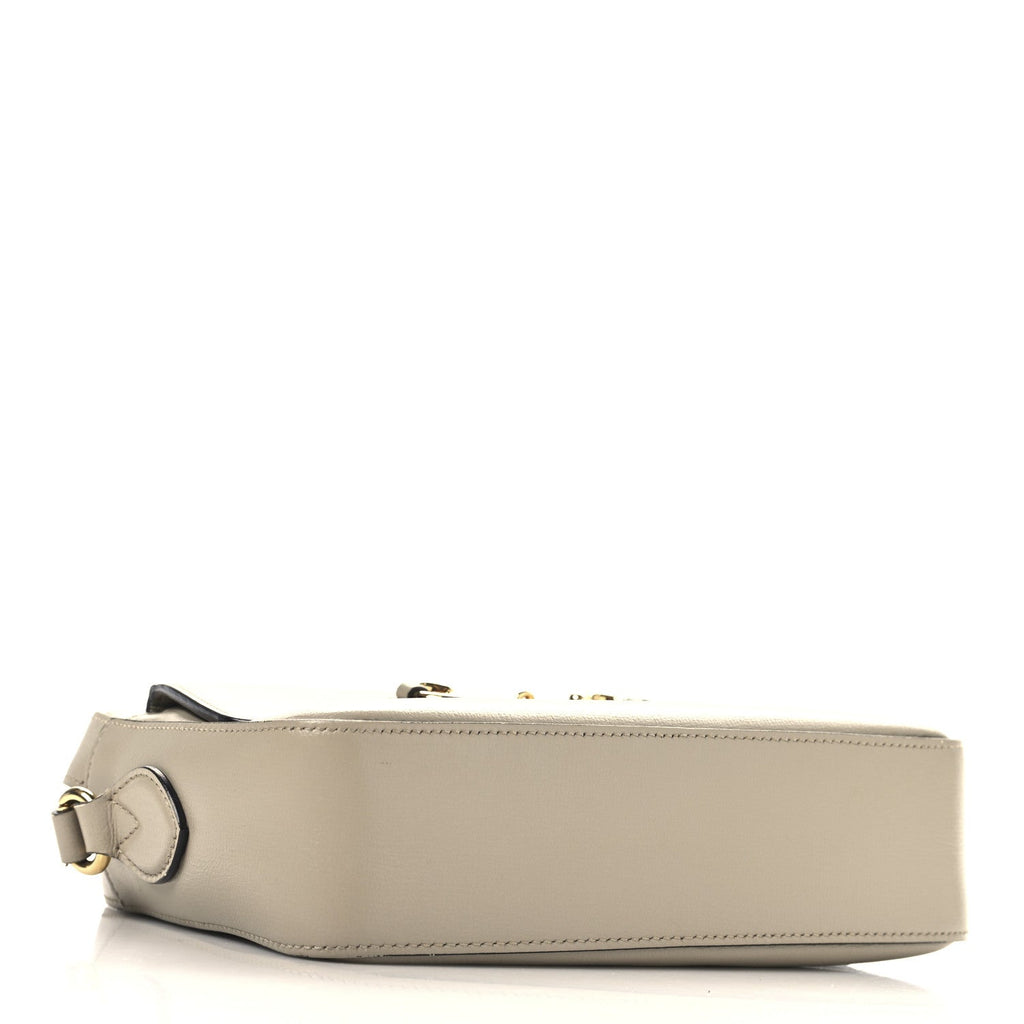 Azalea Calfskin Small Horsebit 1955 Shoulder Bag Oatmeal