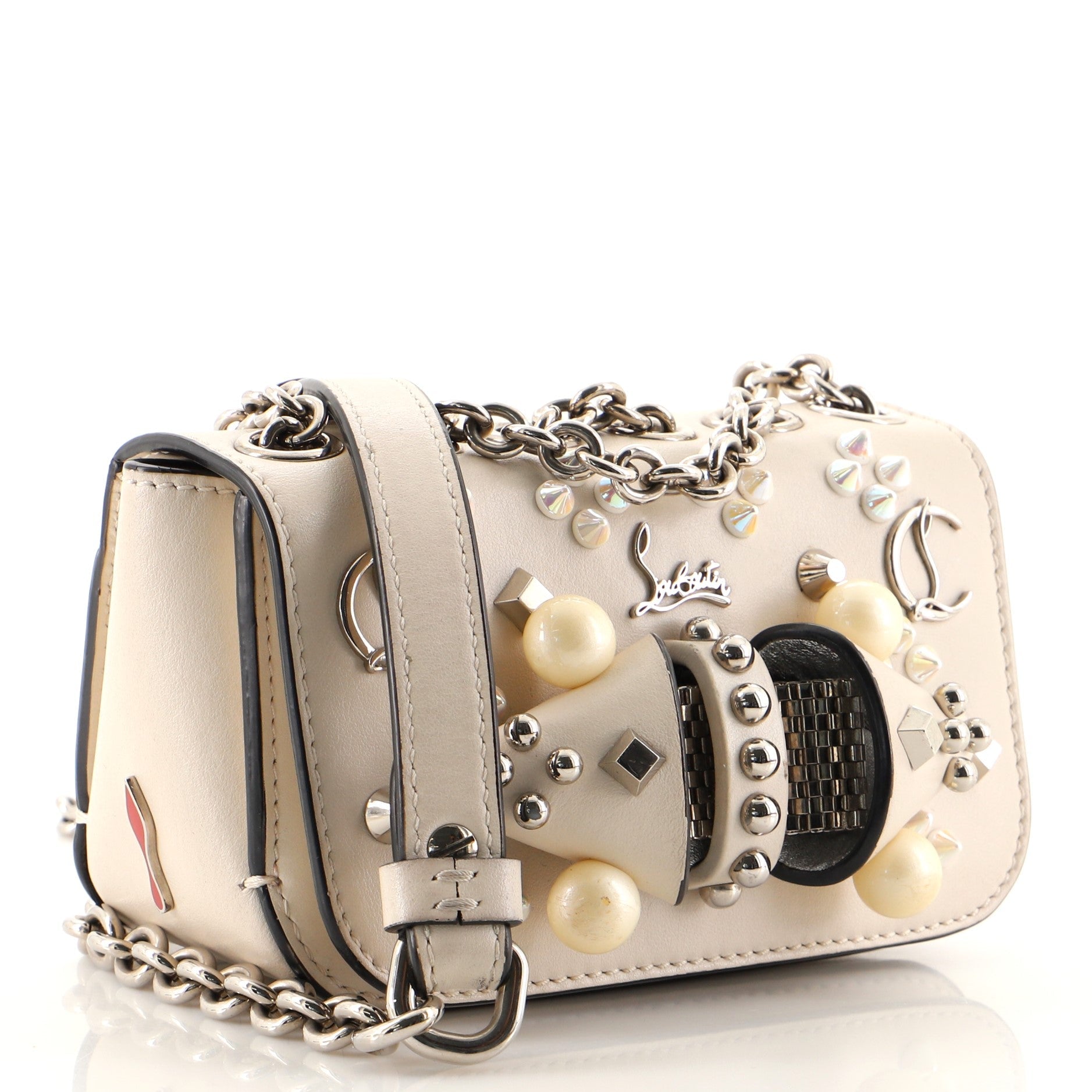 Sweet Charity Crossbody Bag Spiked Leather Mini