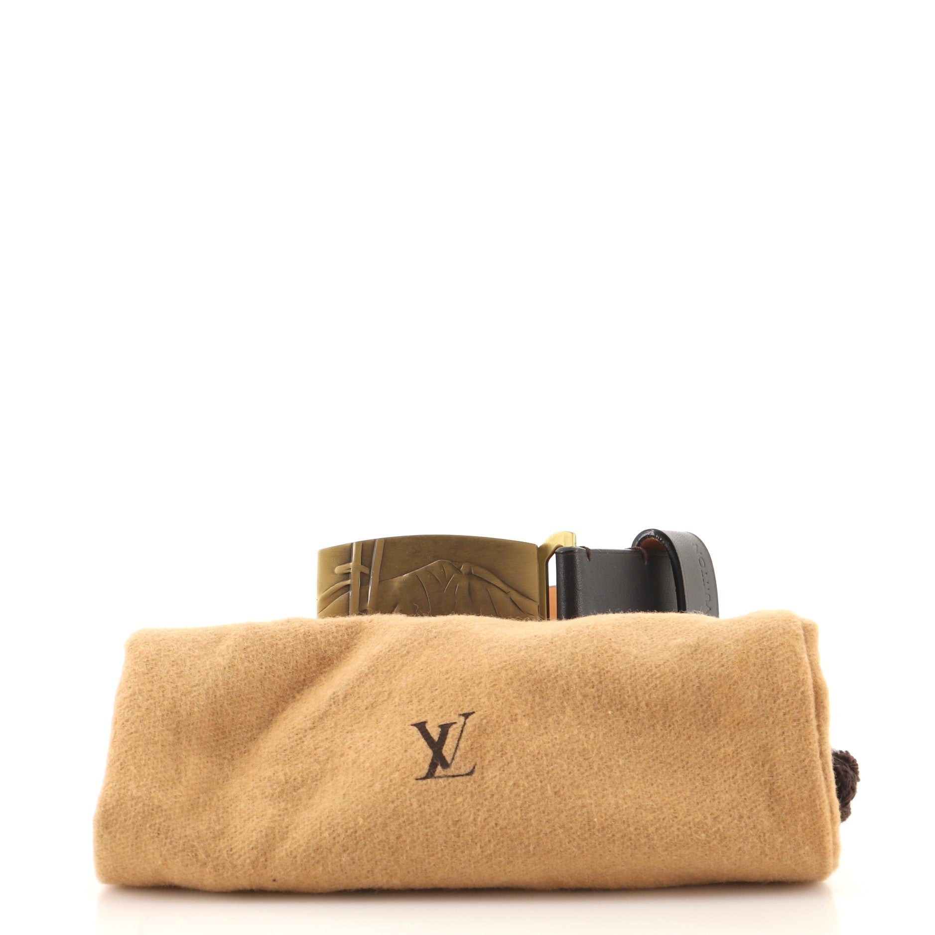 Mountain Buckle Belt Monogram Canvas Medium 90