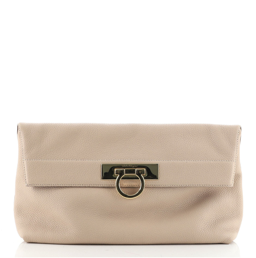 May Clutch Leather