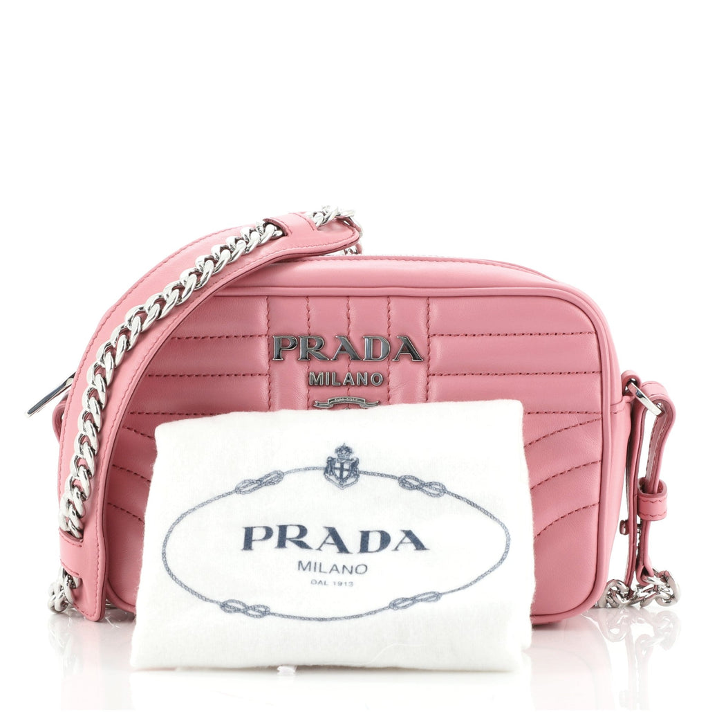 Camera Bag Diagramme Quilted Leather Mini