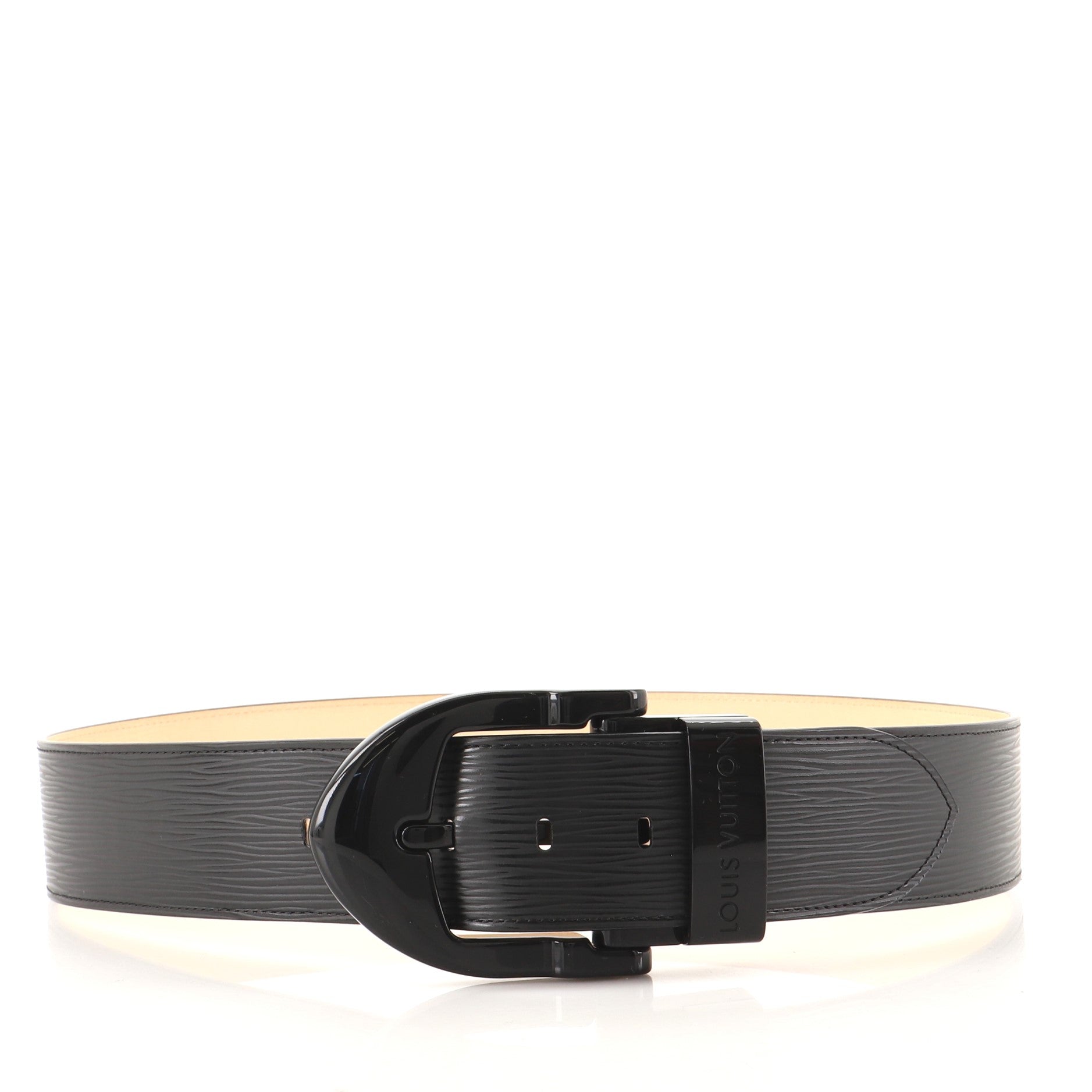 Classique Belt Epi Leather and Resin Wide 90