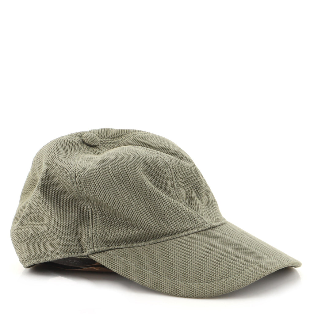 TB Anagram Baseball Cap Embroidered Pique Weave Canvas Medium