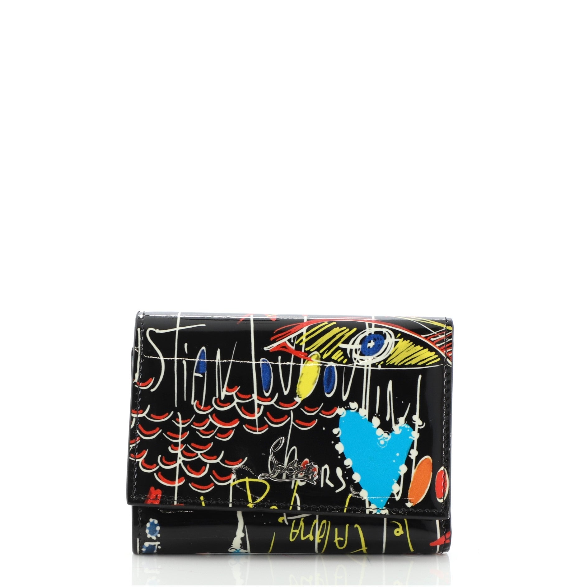 Trifold Wallet Printed Patent Mini