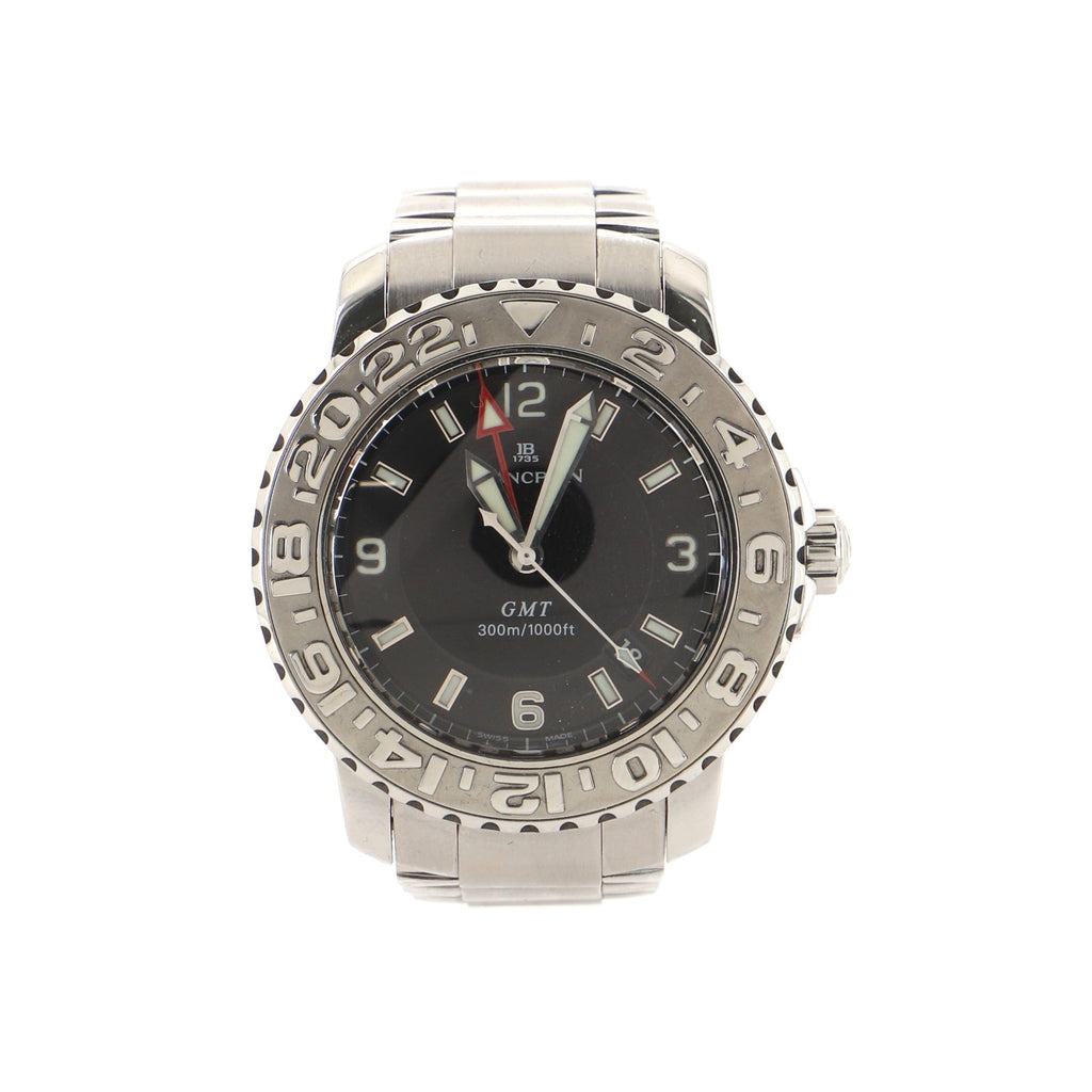 Fifty Fathoms Trilogy GMT Automatic Watch Stainless Steel 40